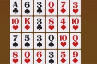 Conecta cartas en la mesa para sumar 21