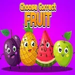 Frutas animadas con caras sonrientes sobre un fondo morado