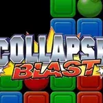 Texto colorido COLLAPSE!