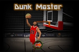 Jugador de baloncesto con el número 23 en su uniforme realizando una clavada hacia una canasta