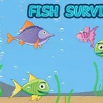 Peces de colores nadando en un entorno submarino con burbujas y algas