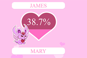 Fondo rosa con un corazón que muestra 38